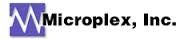 Logo for MICROPLEX INC