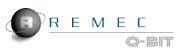 Logo for REMEC Q-BIT