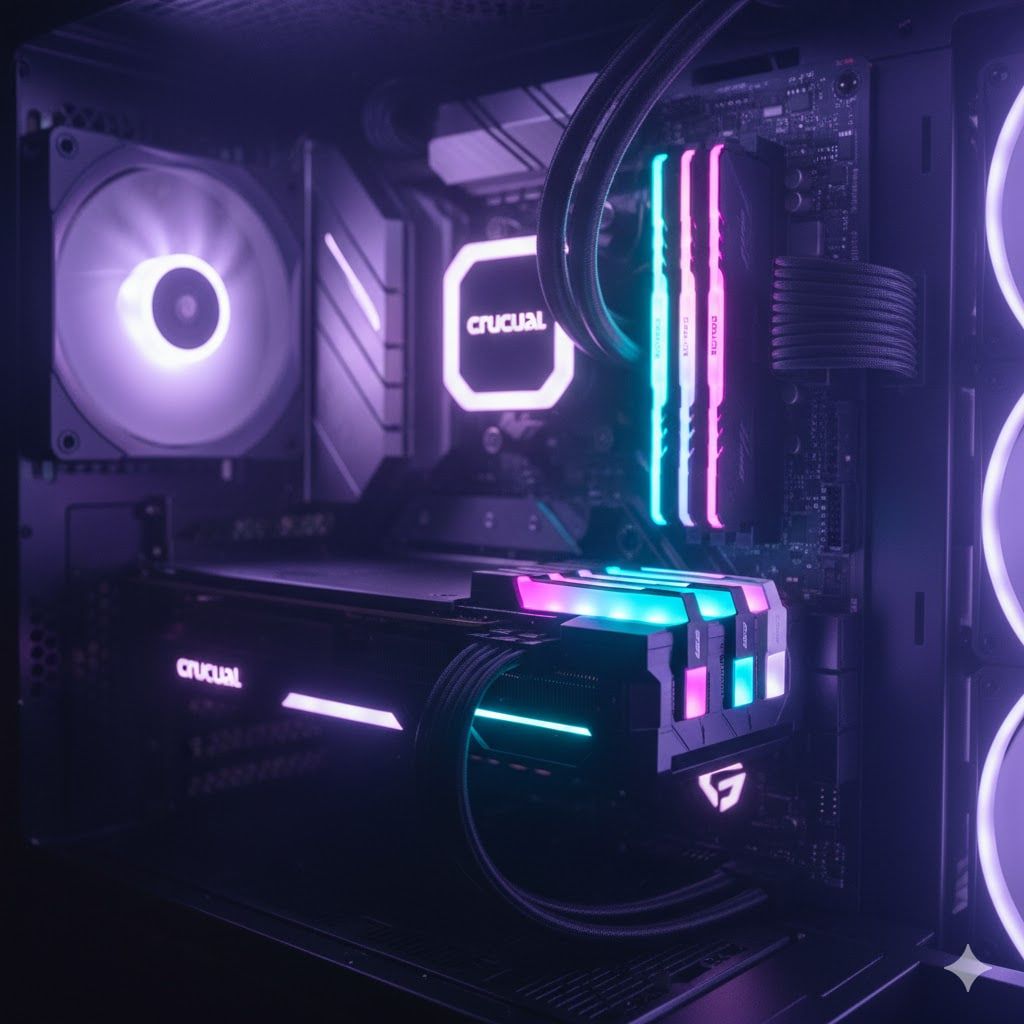 Crucial Launches DDR5 Pro OC 6400 CL32 Gaming Memory