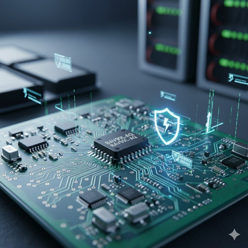 Diotec Releases BAV99L-AQ Dual High-Speed Diode for 48 V Power Systems Compact Dual Diode Built for Fast Switching