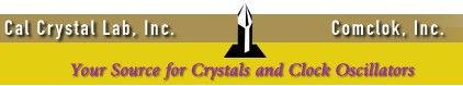 Logo for CAL CRYSTAL LAB / COMCLOK INC