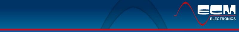 Logo for ECM ELECTRONICS LTD