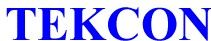 Logo for TEKCON ELECTRONICS CORP