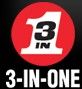 Logo for 3-IN-ONE