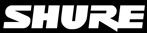 Logo for SHURE
