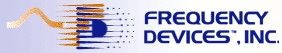 Logo for FREQUENCY DEVICES INC