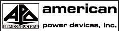Logo for AMERICAN POWER DEVICES INC