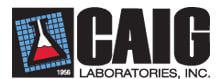 Logo for CAIG LABORATORIES