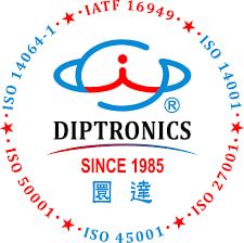 Logo for DIPTRONICS MANUFACTURING INC