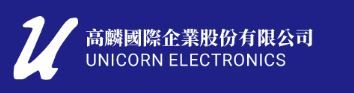 Logo for UNICORN ELECTRONICS COMPONENTS CO LTD