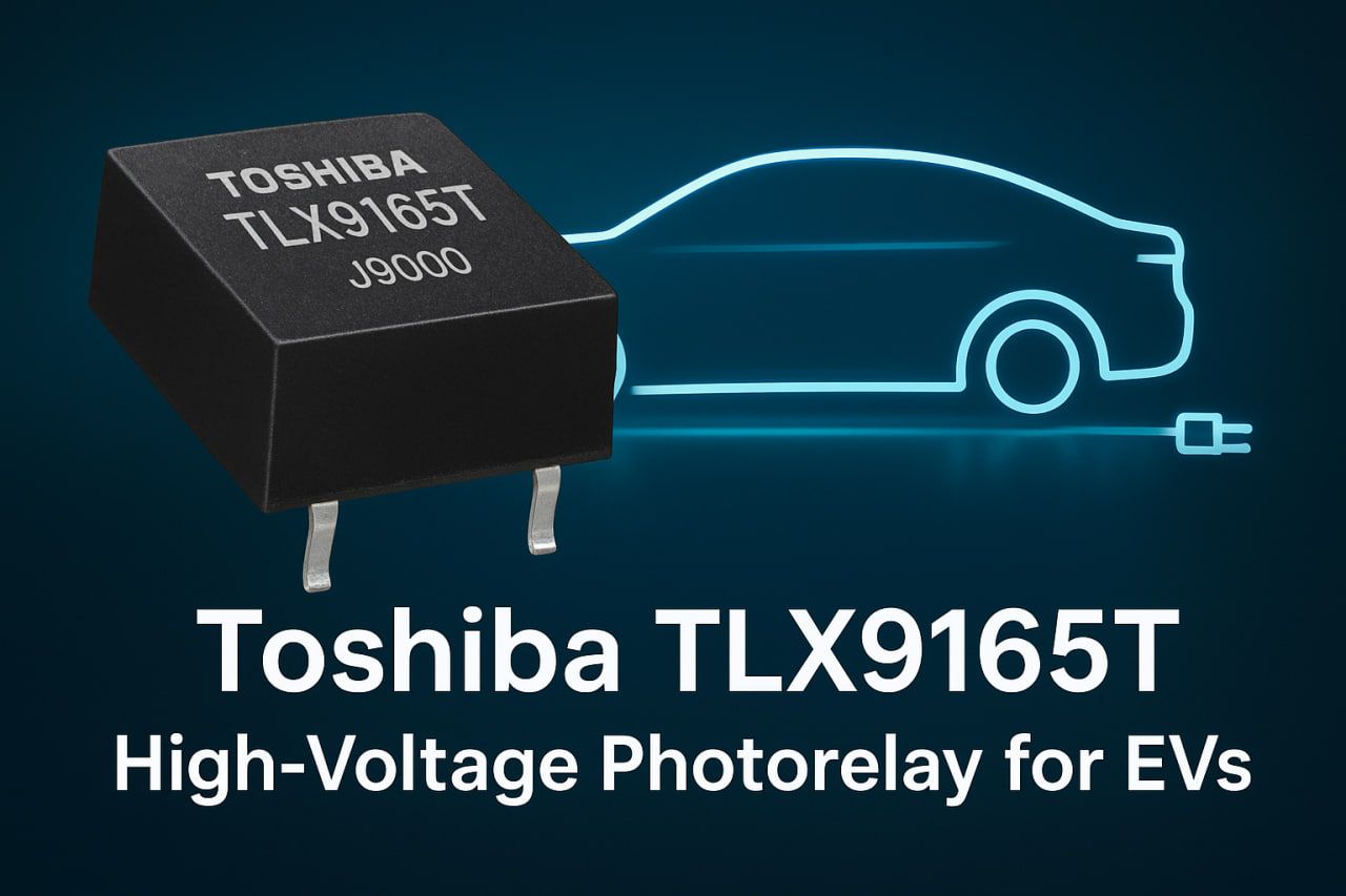 Toshiba TLX9165T: High-Voltage Photorelay for EVs