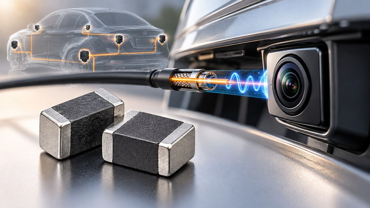 TDK Enhances Automotive Camera Power-over-Coax Circuits with Compact Inductors